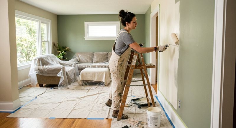 Building Interior Painting in Kansas City, KS