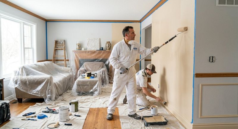 House Ceiling Painting in Wilmington, NC