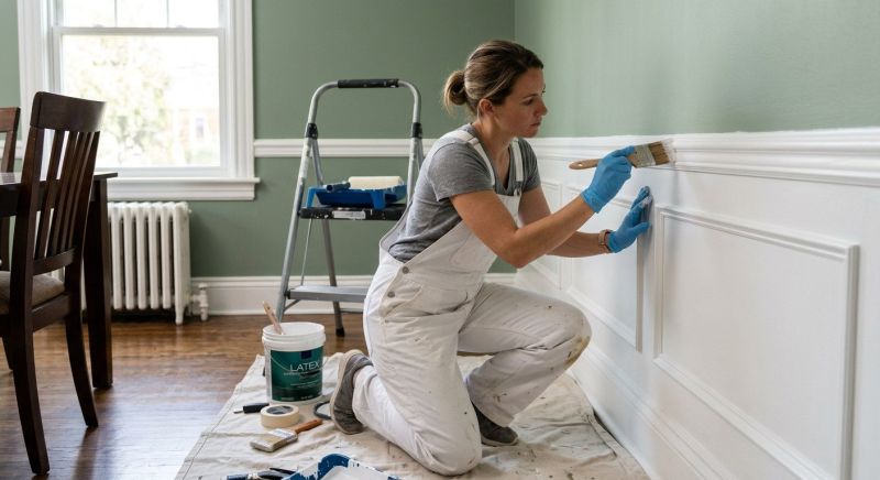 Molding Painting in Wilmington, NC