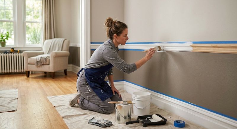 Shiplap Painting in Wilmington, NC
