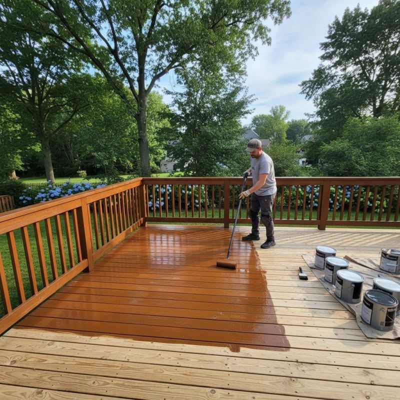 Wood Deck Stripping